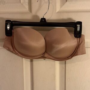 Victoria's Secret Nude Strapless Bra